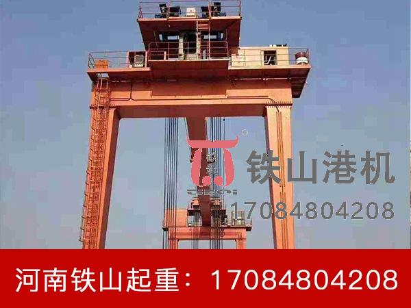 廣東湛江輪胎龍門吊免基礎(chǔ)施工落地即開(kāi)工